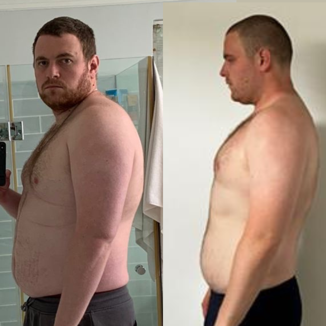 24 lbs in 2 months transformation